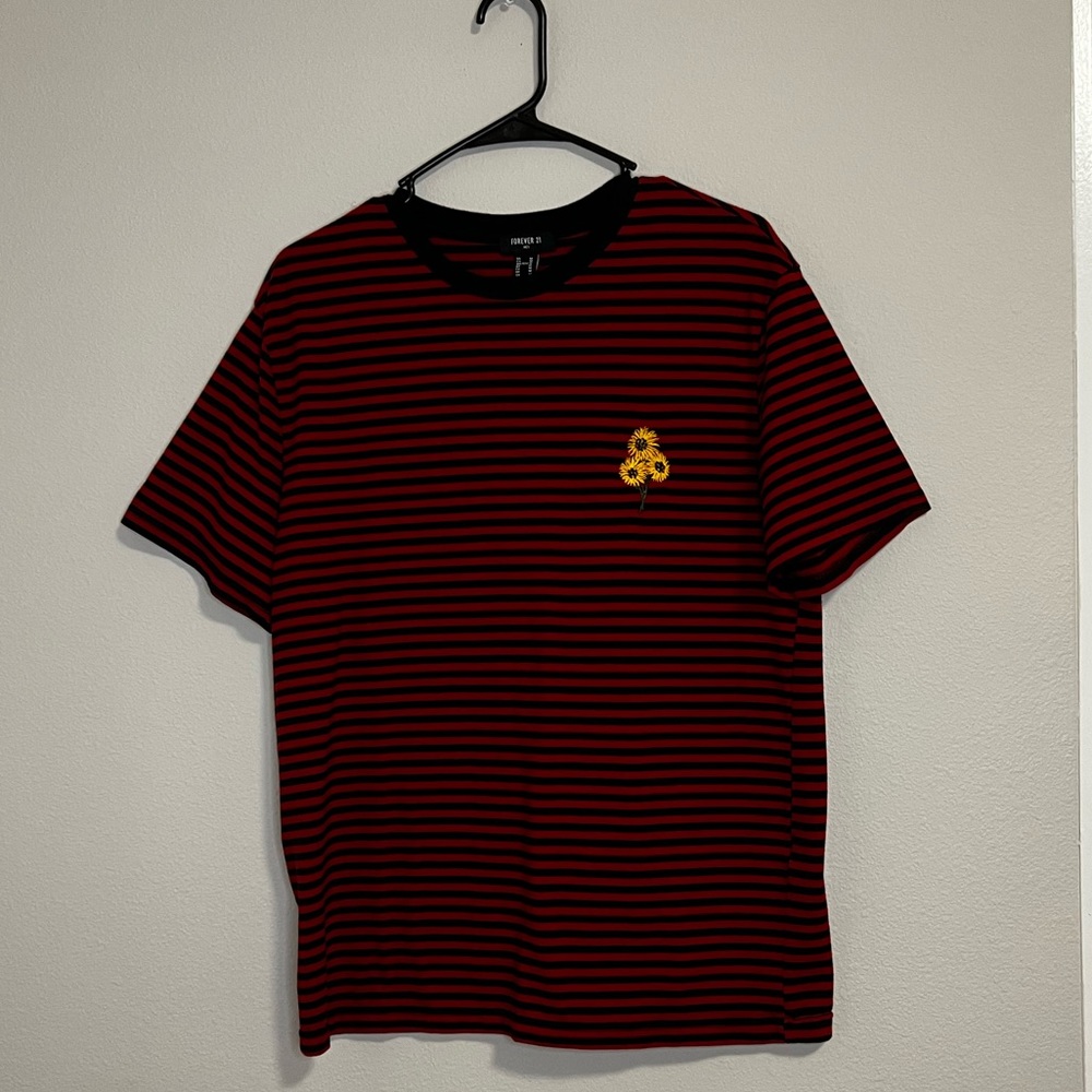 Red striped T-shirt